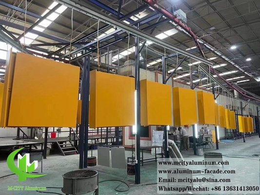 Architectonisch met laser gesneden metalen scherm aluminium voor gebouw decoratie plafond gevel
