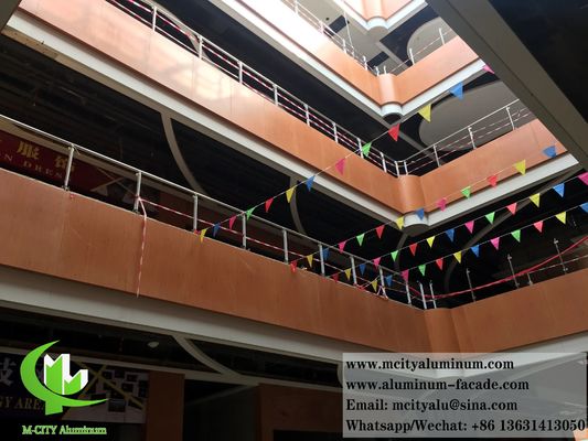 Goede prijs Decoratieve metalen bekleding van massief aluminiumplaat voor betonglas online