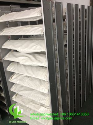 Goede prijs Poedergecoate architectonische aluminiumsleuf met elliptische vorm voor een vast systeem voor gevelvensters online