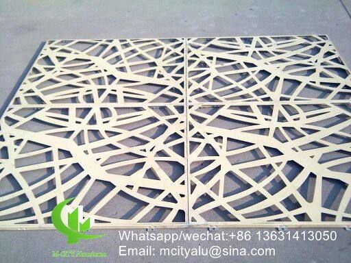 Goede prijs 3mm Holle Aluminium Gevelpaneel met PVDF Coating voor Gevel Gordijngevel online