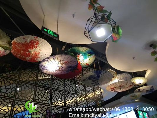 Goede prijs Gepoedercoate Aluminium Graveerplaat met Custom RAL Kleuren en CNC Lasersnijden voor Fasaddecoratie online