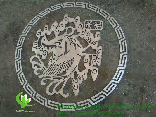 Goede prijs 2,5 mm dikke gepoedercoate aluminium fineerplaat voor gevelbekleding met aangepaste patronen en decoratie van vliesgevels online