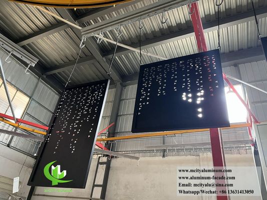 Goede prijs Architectonisch metalen scherm met integratie van LED-licht en aanpasbare RAL-kleuren via CNC-lasersnijden online