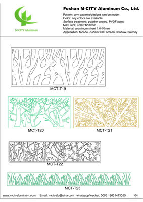 Goede prijs 3mm dikte poedergecoat aluminium massieve paneel voor gevelbekleding met aangepaste RAL-kleuren online