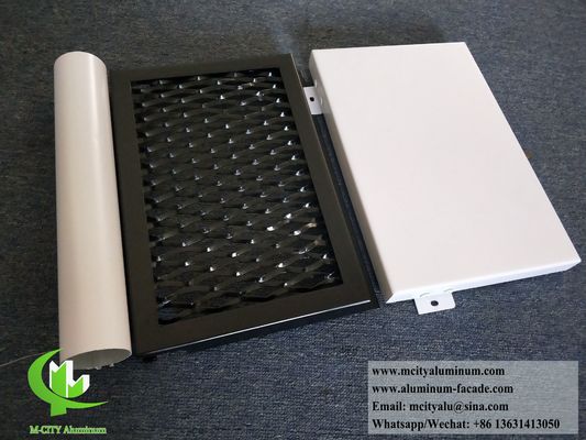 Goede prijs Poederbedekte geperforeerde aluminium gevelpaneel 1200x2400mm CNC laser gesneden voor gebouw bekleding online