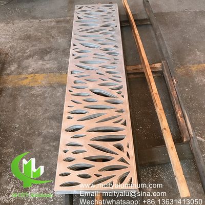 Goede prijs Gepoedercoat geperforeerd aluminium gevelpaneel met aanpasbare patronen in een formaat van 1000x2000 mm voor buitenbekleding van gebouwen online