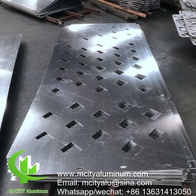 Goede prijs Gepoedercoat geperforeerd aluminium gevelpaneel met aanpasbare patronen en een dikte van 1,5-10 mm online