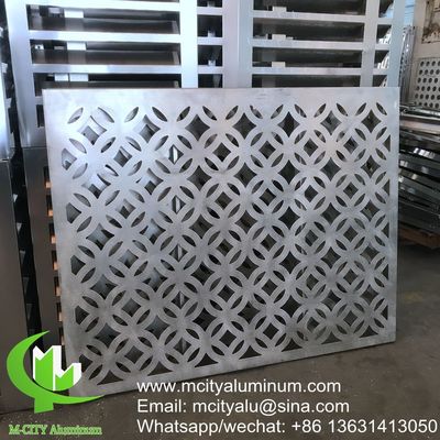 Goede prijs Custom RAL Colors Laser Cut Perforated Aluminium Facade Panel met 2,5 mm dikte voor decoratieve gordijnmuur online