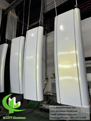 Goede prijs Buitenwandbekleding Aluminiumwandpanelen PVDF Kameleon kleur online