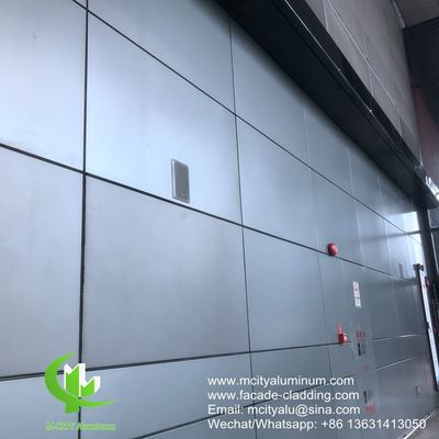 Goede prijs Poedergecoat aluminium gevelpaneel met RAL-kleur aanpasbaar en 1,5-10 mm dikte voor gebouwbekleding online