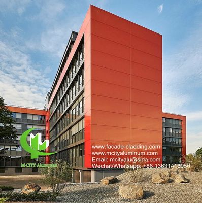Goede prijs 3 mm dik aluminium massief paneel met PVDF-verf en aanpasbare RAL-kleuren voor gevelbekleding en gordijnwand online