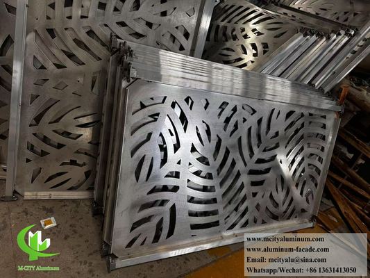 Goede prijs CNC gesneden paneel aluminium decoratieve plaat voor hek ramen met kleurrijke beschildering online