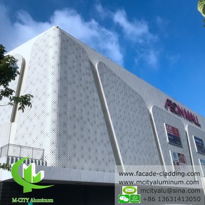 Goede prijs Architectonisch aluminium gevelbekledingspaneel 1200x2400mm 3mm dikte poederbedekt online