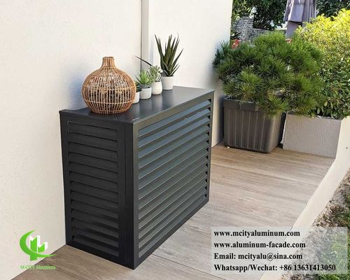 Goede prijs Verberg uw Airco Ventilator Airconditioner Scherm Aluminium AC Cover online
