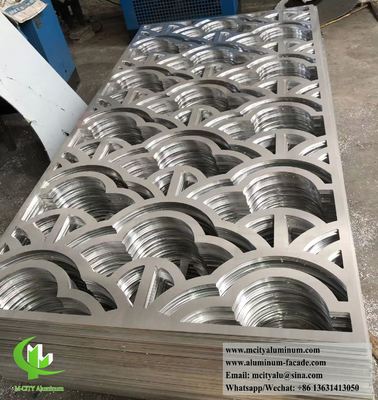 Goede prijs aluminium panelen lasergesneden metalen scherm voor hekwerk gevelbekleding online