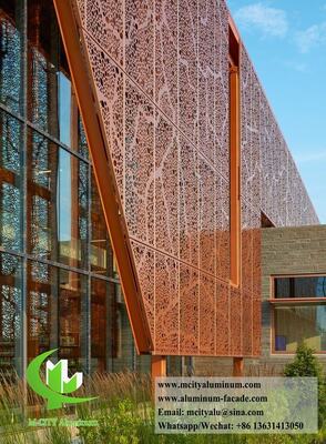 Goede prijs Op Maat Gemaakte PVDF Gecoate 3003 Aluminium Legering Gevelbekledingspaneel voor Premium Wandoplossingen online