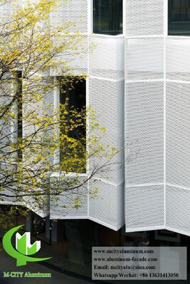 Goede prijs Op Maat Gemaakte PVDF Gecoate 3003 Aluminium Legering Gevelsysteem voor Aannemers - Directe Fabriekspanelen online