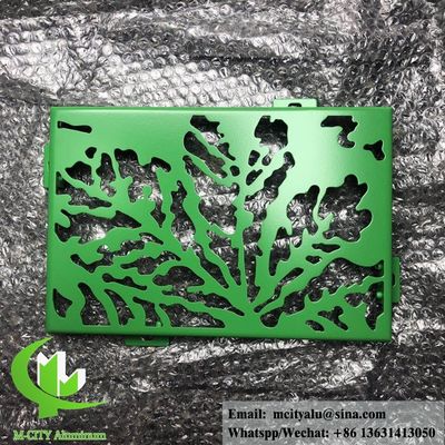 Goede prijs Gepoedercoat aluminium gevelpaneel met RAL-kleur en 3 mm dikte voor wandbekleding online