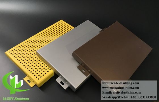 Goede prijs Antiroest metalen gevelplaten van massief aluminium voor gebouwgevels online