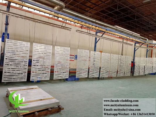 Goede prijs Poederbedekte lasergesneden aluminiumpaneel met aangepaste RAL-kleuren en 1000x2000 mm grootte voor gevelbekleding online