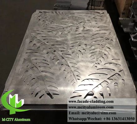 Goede prijs CNC gesneden decoratief scherm holle patronen aluminium materiaal roestvrij online