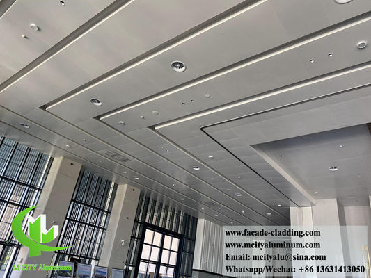 Goede prijs Buiten aluminium plafond metalen panelen voor wand decoratie grootte kleur kan worden aangepast online
