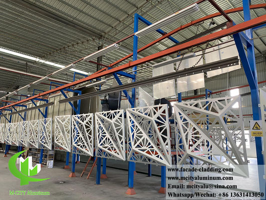 Goede prijs Vuurvast 3D-aluminium bekledingspaneel met roestwerende PVDF-coating en 3 mm dikte voor architectonische gevels online