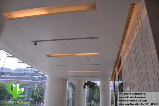 Goede prijs Aluminium wandbekleding metalen gevelplaat voor gebouw decoratie PVDF 15 jaar kleur garantie online