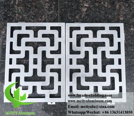 Goede prijs Dekoratieve hekpanelen Outdoor decoratieve panelen Aluminiumplaat voor het bouwen online