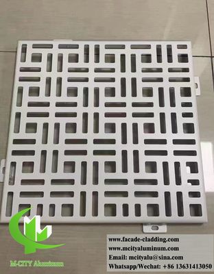 Goede prijs Aluminium buitenbekleding Metalen platen Architecturale gevelsystemen online