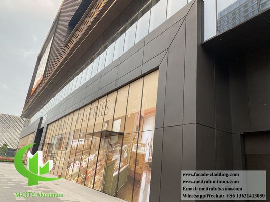 Goede prijs Poedergecoat geperforeerd aluminium gevelbekledingspaneel met 3 mm dikte voor buitendecoratie online